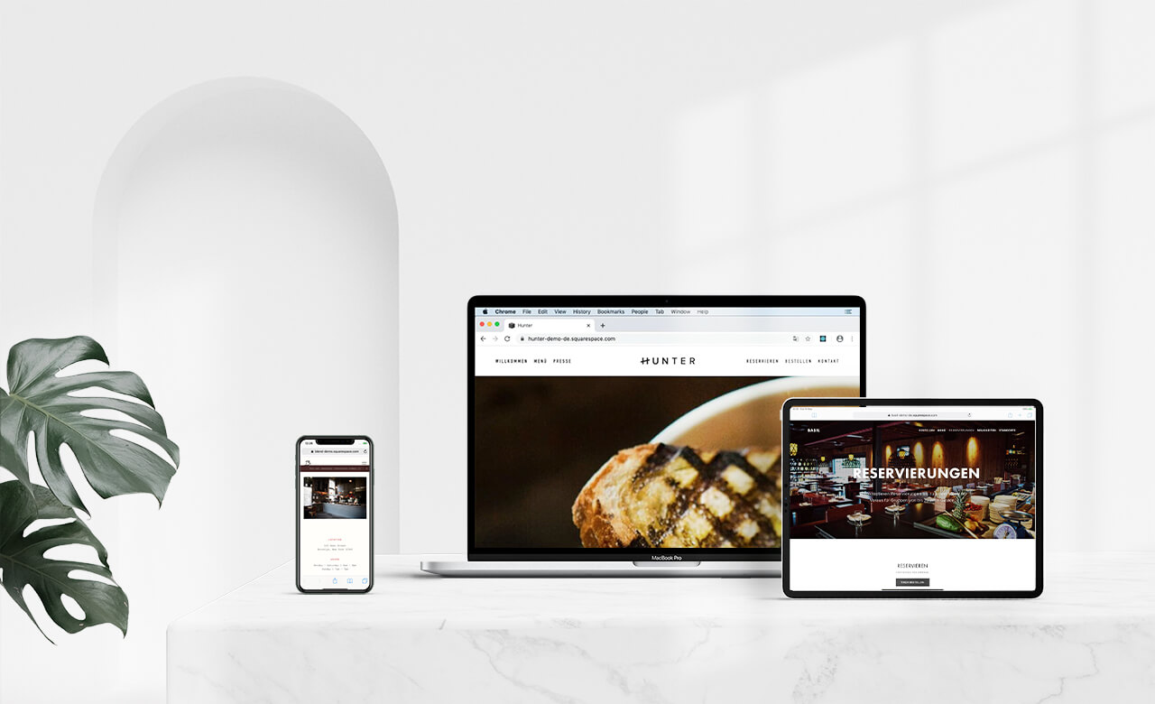 Webseiten für Gastronomie – Restaurant, Bar, Café, etc.